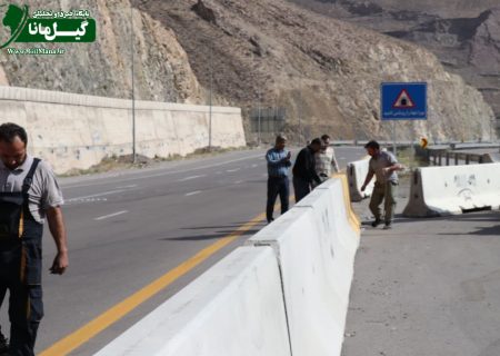 آزاد راه رودبار به منجیل یک طرفه شد