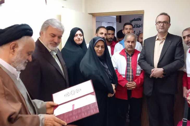 افتتاح نخستین خانه تخصصی هلال در مجتمع دادگاه‌های صلح گیلان