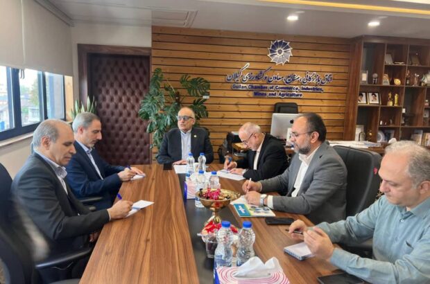 مدیرکل صمت گیلان در دیدار با رایزن بازرگانی عراق: جهش صادرات گیلان در صورت نظام مندشدن مبادلات تجاری با عراق