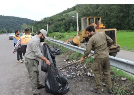 پاکسازی نقاط گردشگری با بحران انباشت زباله در رودبار