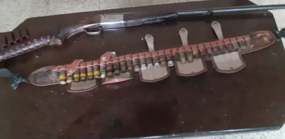 کشف ۲ قبضه سلاح غیرمجاز در سیاهکل