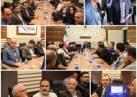 برگزاری جلسه توسعه حمل‌ونقل ریلی در گیلان