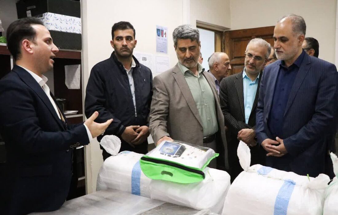بازدید رئیس کل دادگستری استان گیلان از صنایع ریسندگی و بافندگی پیشروتاب