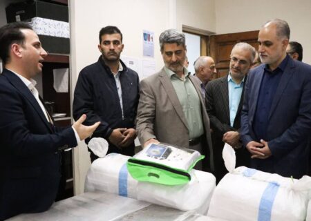 بازدید رئیس کل دادگستری استان گیلان از صنایع ریسندگی و بافندگی پیشروتاب