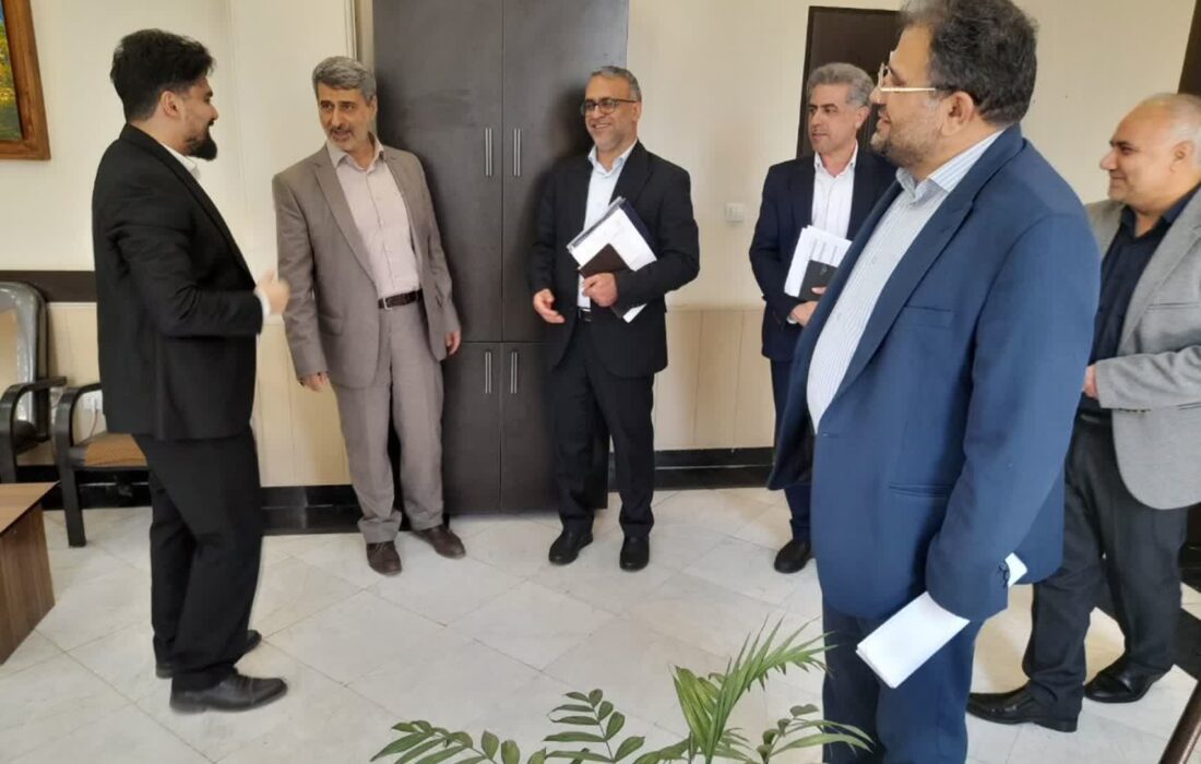 بازدید رئیس کل دادگستری استان گیلان از دادگستری شهرستان فومن