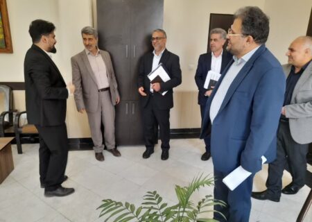 بازدید رئیس کل دادگستری استان گیلان از دادگستری شهرستان فومن