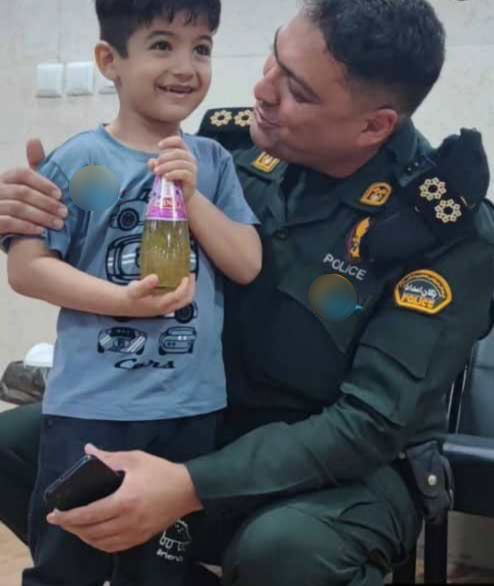 بازگشت کودک گمشده به آغوش مادر