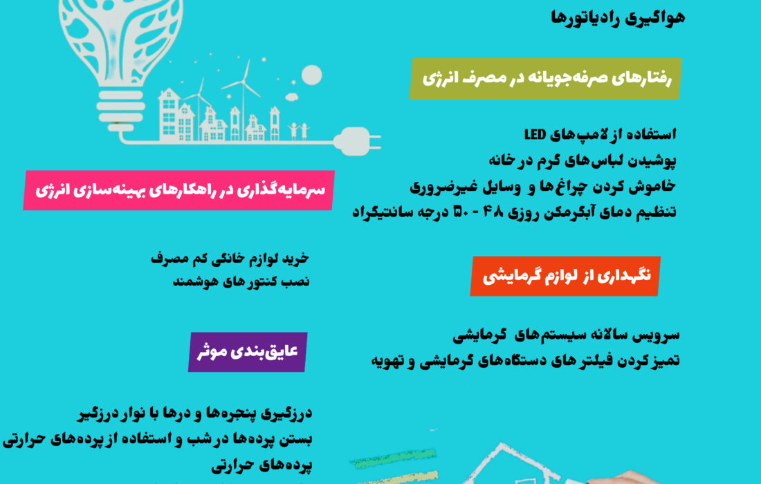 اینفوگرافیک|مصرف بهینه انرژی‌