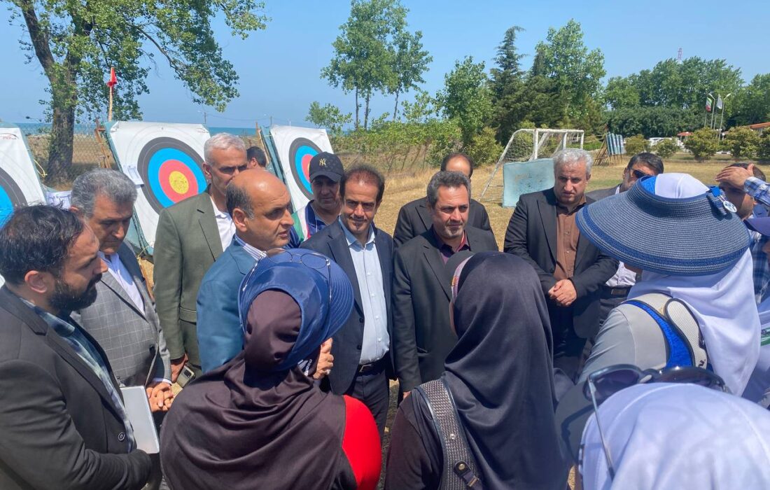 بازدید استاندار گیلان از اردوی آماده‌سازی تیم ملی تیراندازی