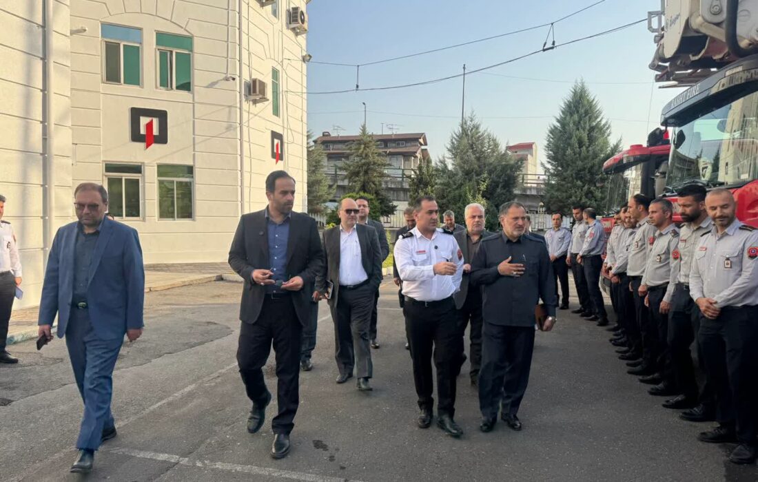 بازرس کل گیلان تاکید کرد؛ لزوم تأمین تجهیزات و امکانات لازم برای آتش‌نشانان رشتی