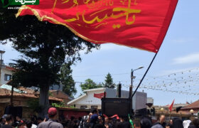 📸|مراسم تاسوعای حسینی در بقعه متبرکه فاطمه اخری(س) رشت