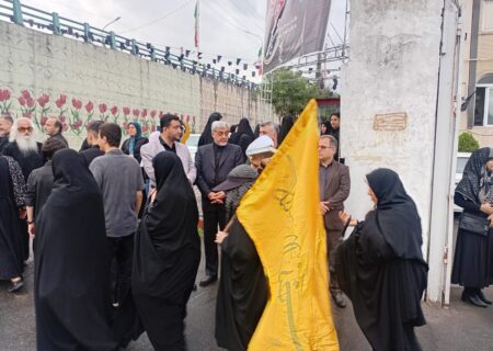 آغاز راهپیمایی جاماندگان اربعین حسینی از رشت به آستانه‌ اشرفیه