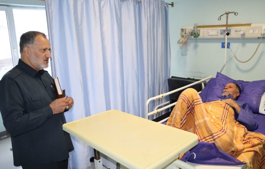 بازدید سرزده بازرس کل استان گیلان از بیمارستان حضرت ولی عصر (عج) رودبار