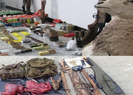 کشف ۶۲۸ فقره صید و شکار غیر مجاز در گیلان