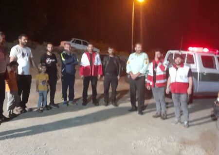 خانواده گم شده اهل عسلویه در جنگل‌های دیلمان پیدا شدند