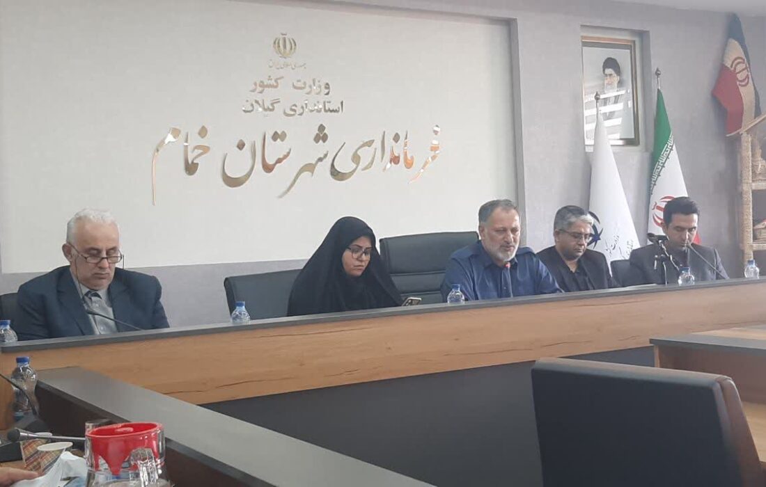 ضرب العجل بازرس کل گیلان برای پروژه‌های نیمه تمام شهرستان خمام 