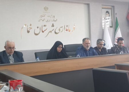 ضرب العجل بازرس کل گیلان برای پروژه‌های نیمه تمام شهرستان خمام 