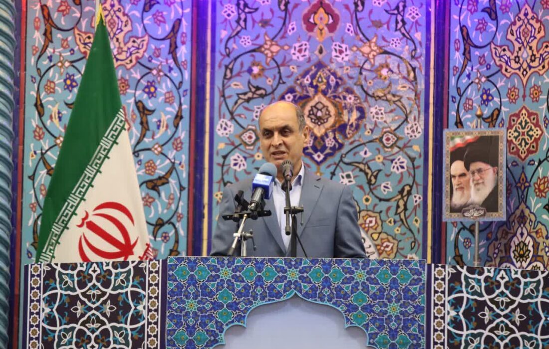 استاندار در سخنرانی پیش از خطبه نماز جمعه رشت: حفظ محیط زیست و تکمیل پروژه‌های نیمه‌تمام، در صدر برنامه‌های دولت در گیلان است