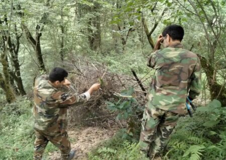 رفع تصرف حدود ۸۰۰۰ مترمربع از اراضی ملی بخش رحیم آباد  