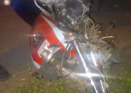 پایان تلخ موتورسوار ۳۵ ساله در جاده فرعی رضوانشهر