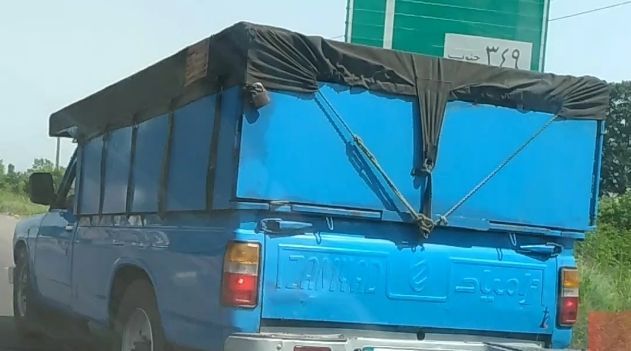 توقیف نیسان شوتی حامل مواد شوینده تقلبی در مرکز گیلان