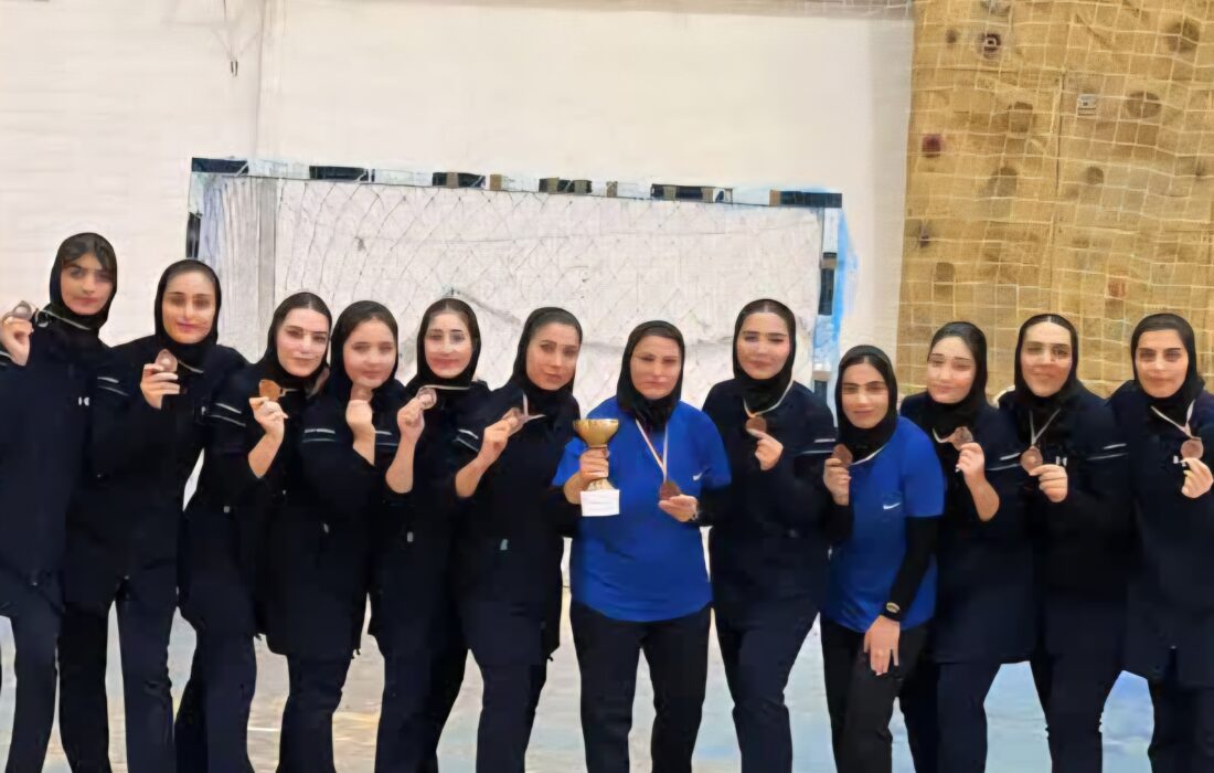 کسب مقام سوم کشور توسط هاکی بازان دختر رودبار