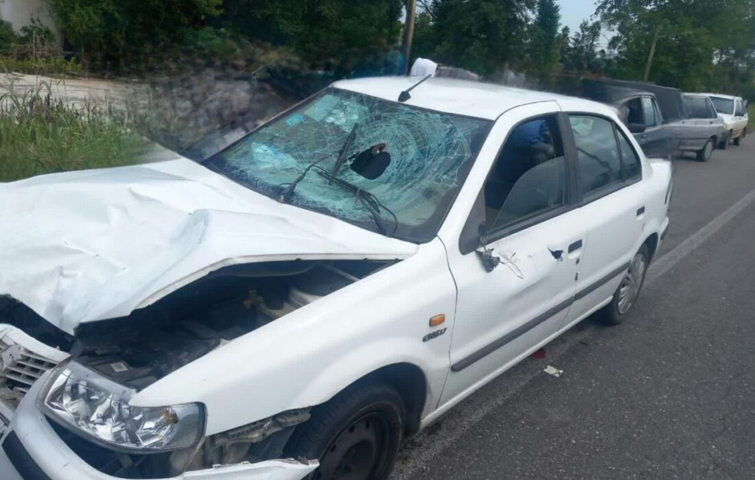 عدم توجه به جلو جان عوامل راهداری در گیلان را گرفت