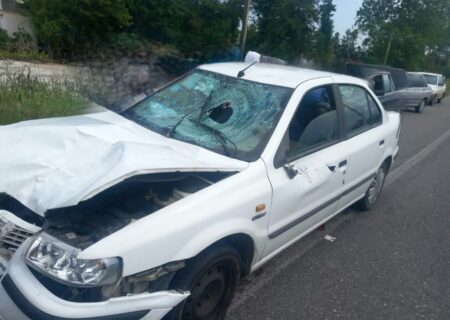 عدم توجه به جلو جان عوامل راهداری در گیلان را گرفت