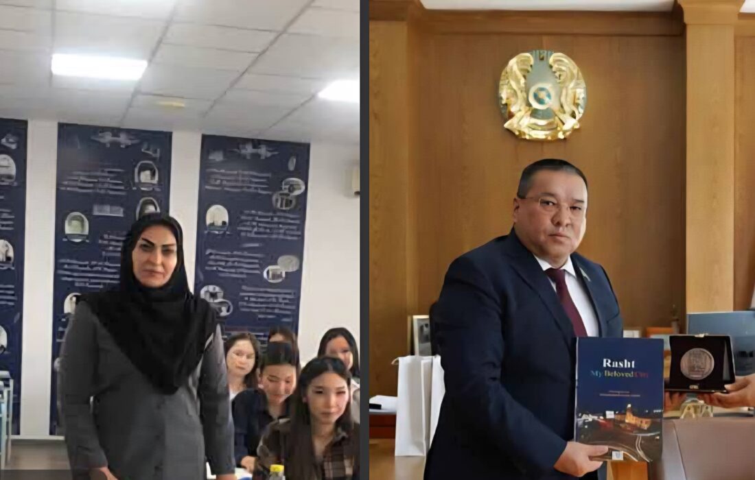 دانشگاه گیلان، روایت‌گر فرهنگ ایرانی در کلاس‌های آتیرائو قزاقستان