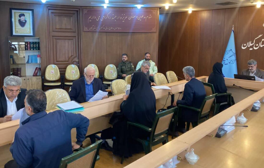 ۱۰۲ نفر از مردم با رئیس کل دادگستری گیلان و معاونین قضایی دیدار کردند