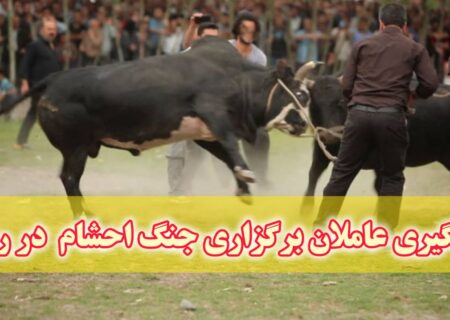 برخورد با عاملان برگزار کننده جنگ احشام در بخش سنگر