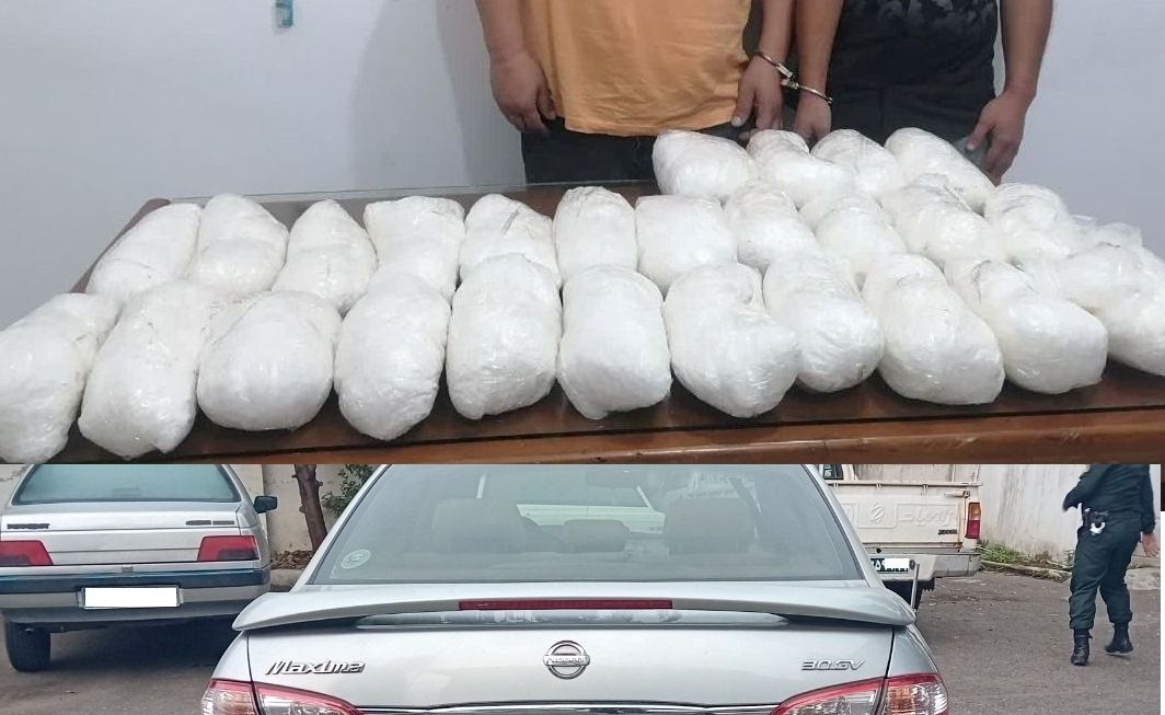 ضربه سنگین پلیس گیلان به سودگران مرگ/کشف ۲۶ کیلو شیشه در چابکسر