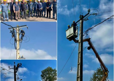 اجرای ۳ مرحله رزمایش افزایش تاب آوری شبکه‌های توزیع برق در سطح استان گیلان