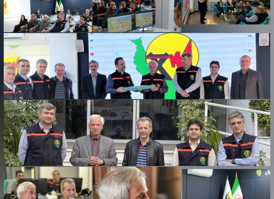 بازدید پروفسور محمدباقر منهاج از آخرین دستاوردهای علمی توزیع برق گیلان