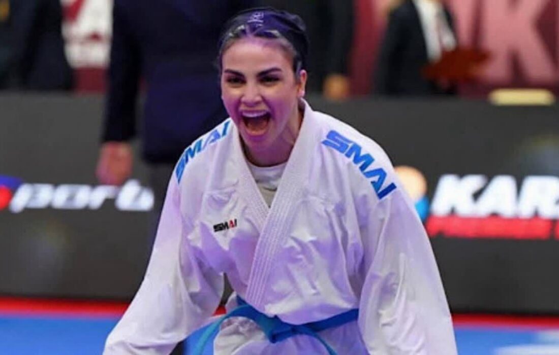 درخشش سارا بهمنیار کاراته‌کای گیلانی در بازی‌های کشورهای اسلامی