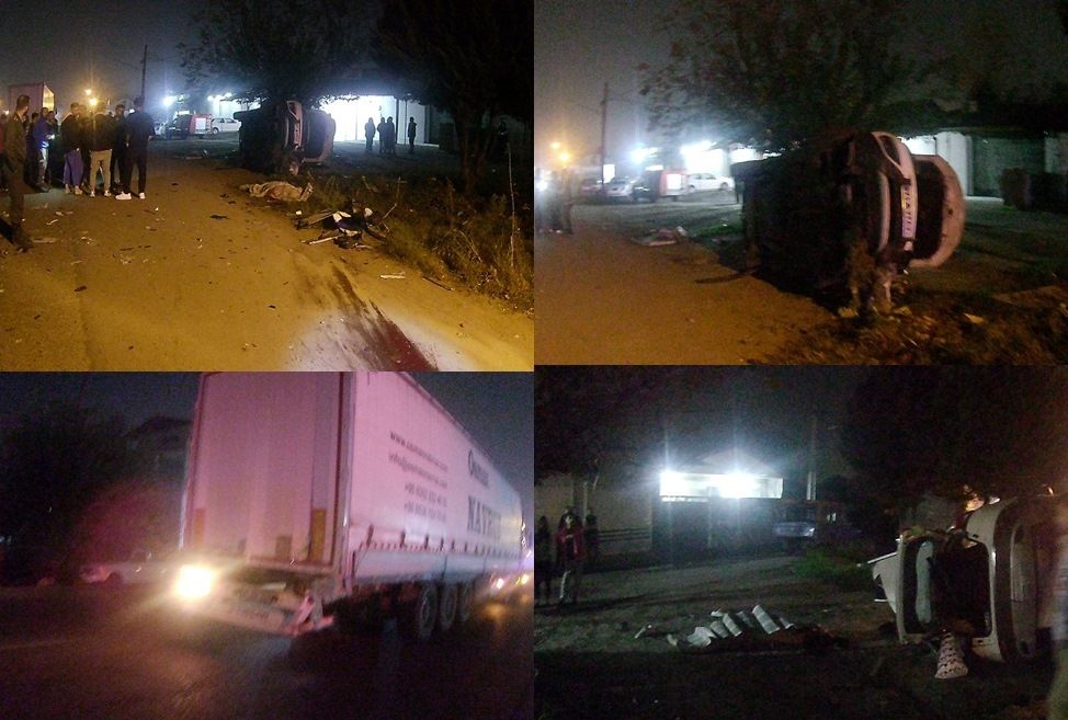 برخورد مرگبار تیگو ۵ با تریلی در محور چوکام–خواچکین/ ۳ جوان جان باختند