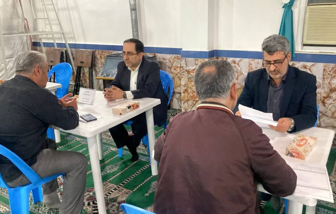 حضور رئیس کل دادگستری گیلان و جمعی از اعضای شورای قضایی استان در مساجد شهر رشت