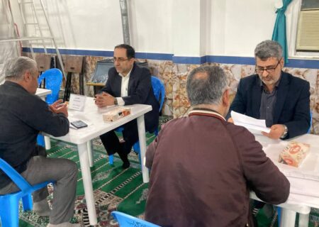 حضور رئیس کل دادگستری گیلان و جمعی از اعضای شورای قضایی استان در مساجد شهر رشت