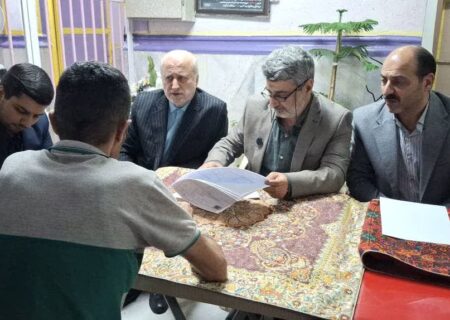 بازدید رئیس کل دادگستری استان گیلان از زندان لاهیجان