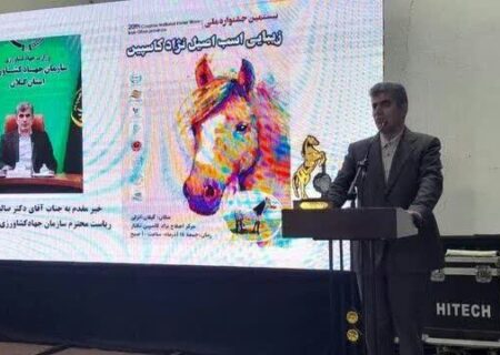جشنواره ملی اسب نژاد کاسپین در بندر انزلی برگزار شد