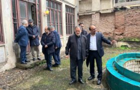 بازدید بازرس کل گیلان از هتل ایران و خانه قدیری رشت