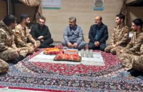 شب یلدایی صمیمی سربازان با فرمانده سپاه ناحیه مرکزی رشت /شب یلدای خاطره‌انگیز در سپاه ناحیه رشت