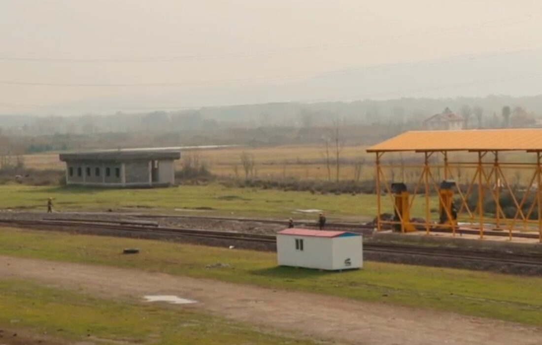 تداوم توسعه زیرساختهای فنی ایستگاه راهآهن رشت + فیلم