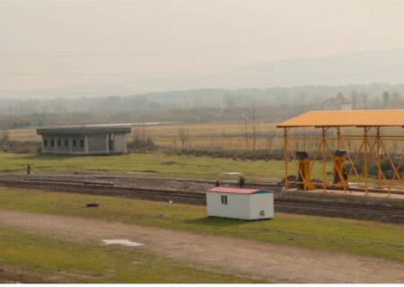 تداوم توسعه زیرساخت‌های فنی ایستگاه راه‌آهن رشت + فیلم