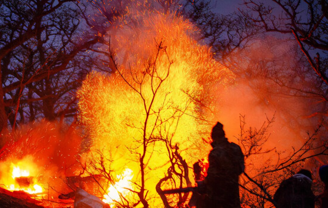 ۲۰ نقطه از جنگل های رودبار و سیاهکل درگیر حریق شد