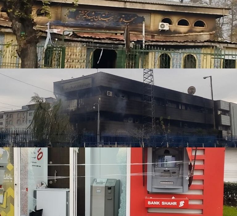 دستگیری عاملان حریق عمدی مسجد قدس و اداره برق رشت