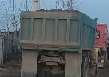 توقیف ۴۰ تن شن و ماسه غیر مجاز و احشام فاقد مجوز در رشت