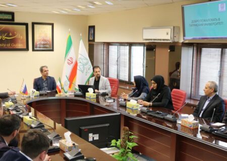 ترسیم نقشه راه جدید همکاری‌های علمی بین دانشگاه گیلان و سازمان همکاری‌های روسیه