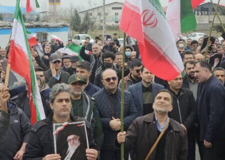 بیعت جامعه کار و کارگری رشت با علمدار سوم انقلاب