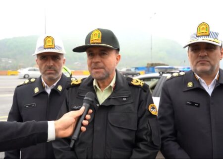 فعالیت روزانه ۳ هزار و ۲۰۰ پلیس برای کنترل ترافیک و تأمین امنیت مسافران در گیلان